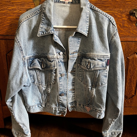 Guess Light Blue Denim Jacket - Picture 1 of 2